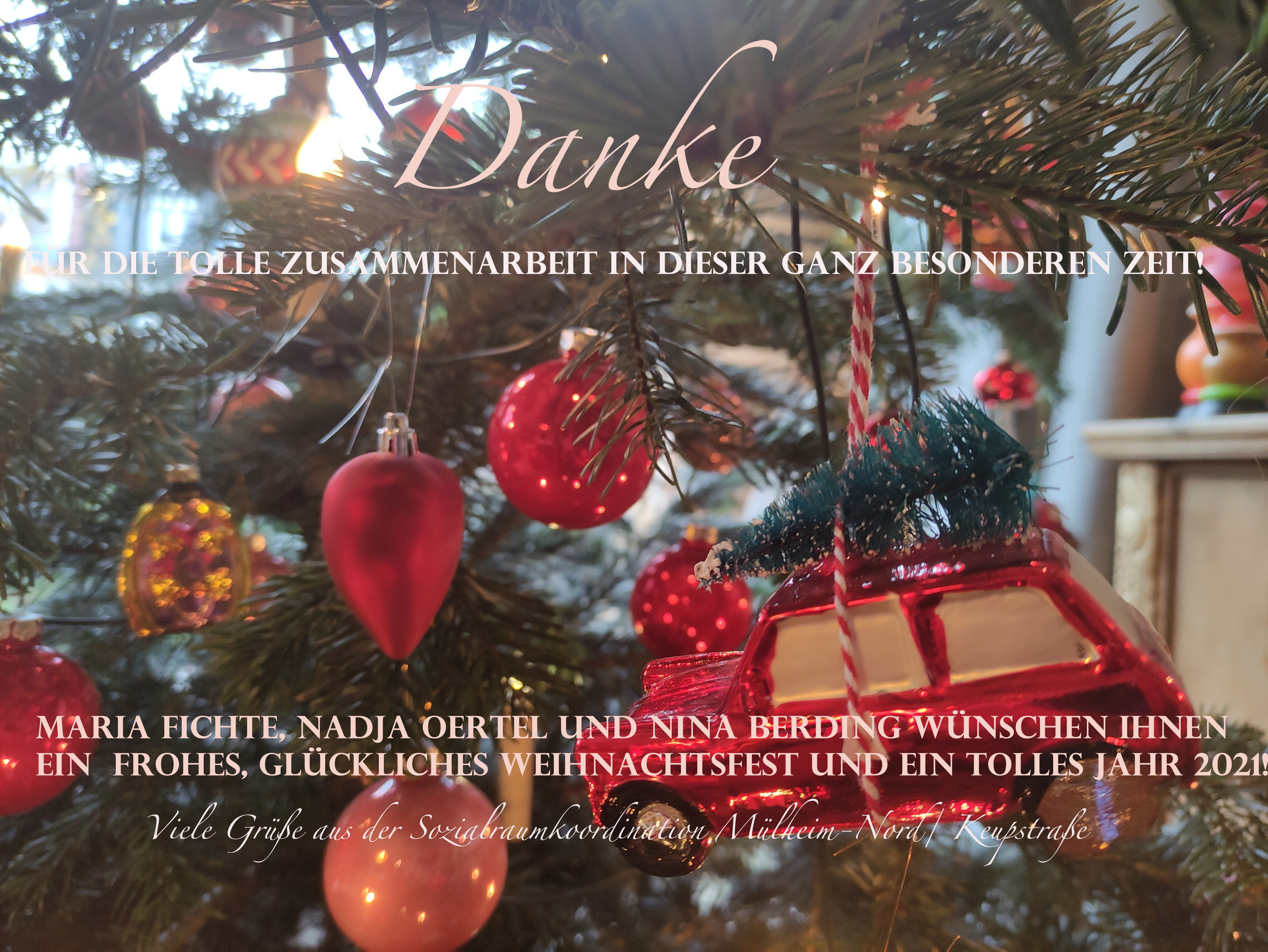 Wir Sagen Danke Und Wunschen Frohe Weihnachten Muelheim Nord Keupstrasse